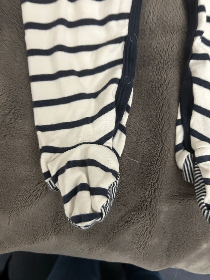 Pyjama marinière petit bateau 18 mois - photo numéro 3