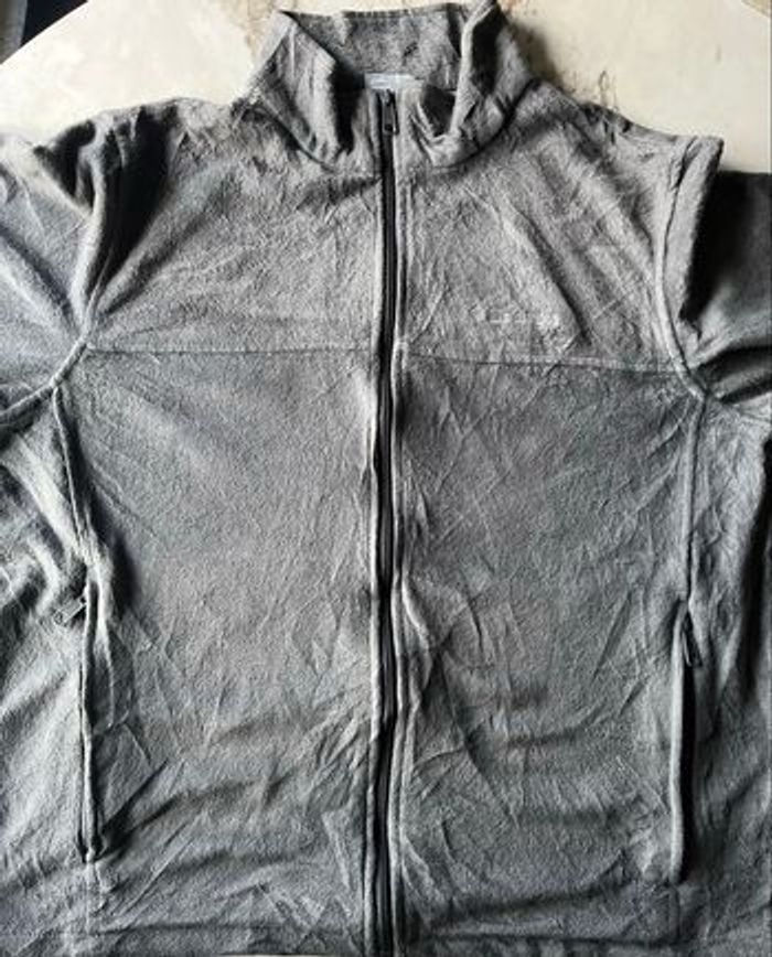 Veste polaire grise Columbia à fermeture éclair - photo numéro 2