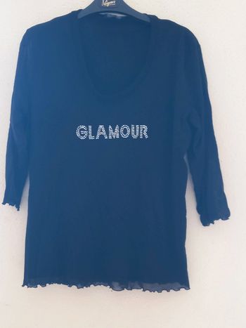 Tunique noir Taille : 58/60 Kiabi Woman