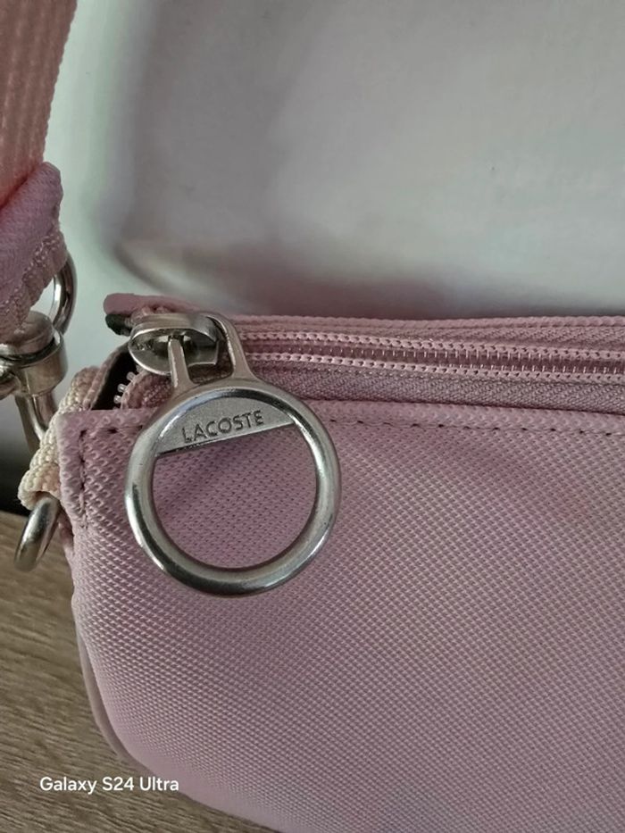 Petit sac rose clair - Lacoste - photo numéro 8