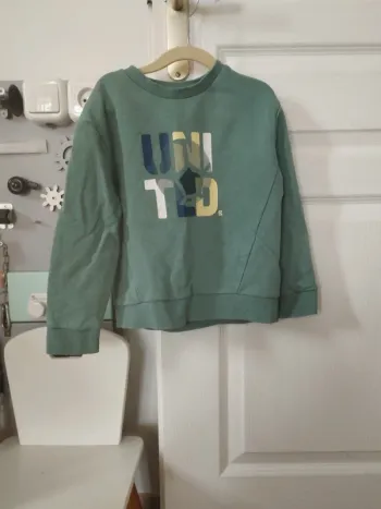 Pull vert 5 ans