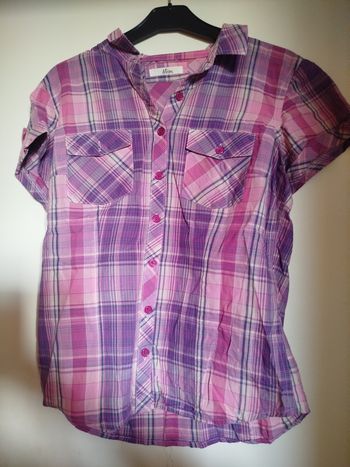 Chemise manches courtes femme 
