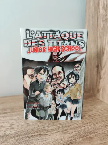 Manga L'attaque des titans Junior High School - tome 1