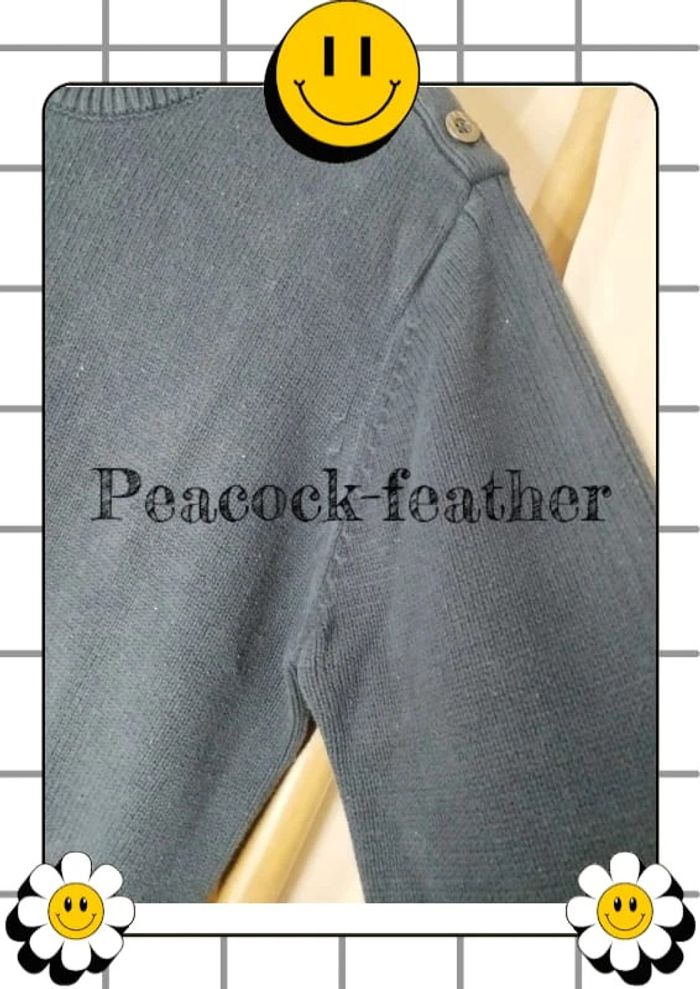 Pull bleu xxl/44 owk homme - photo numéro 5