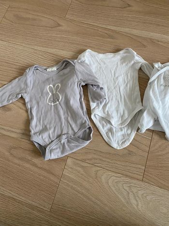Lot de 3 bodys manches longues 3 mois