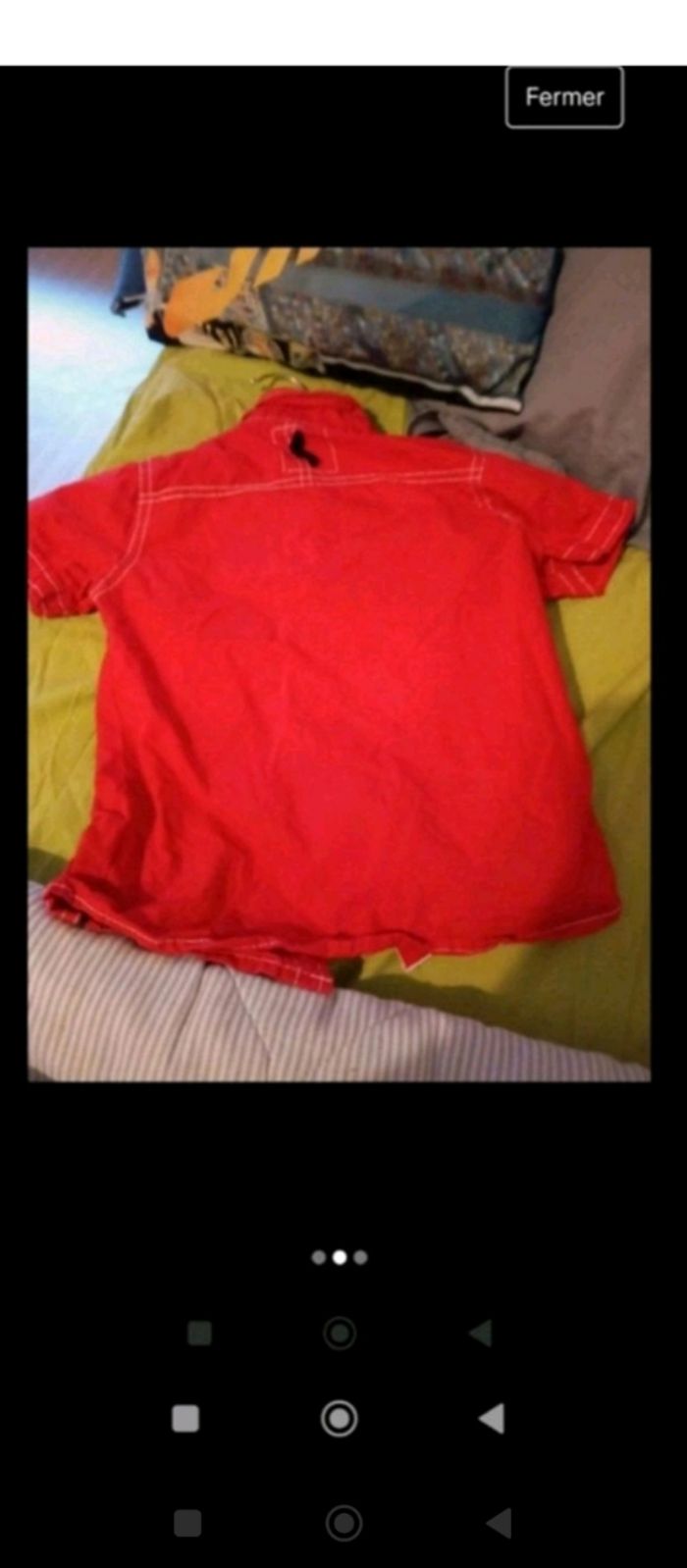 Chemise manche courte