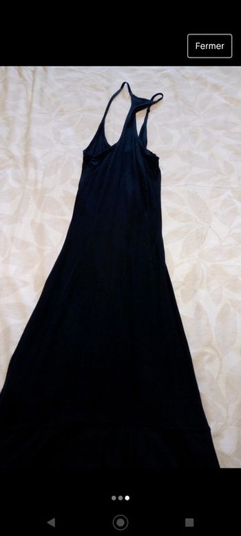robe mi-longue noire