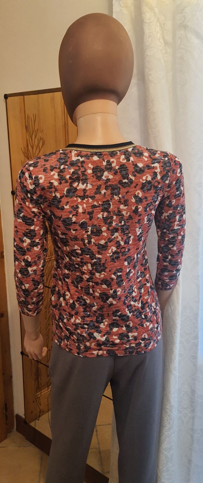 Tee-shirt femme "Grain de Malice" taille XS - photo numéro 5