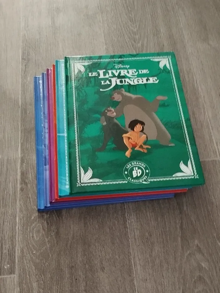 Lot de 6 livres Disney les grands classiques en BD L075 - photo numéro 2