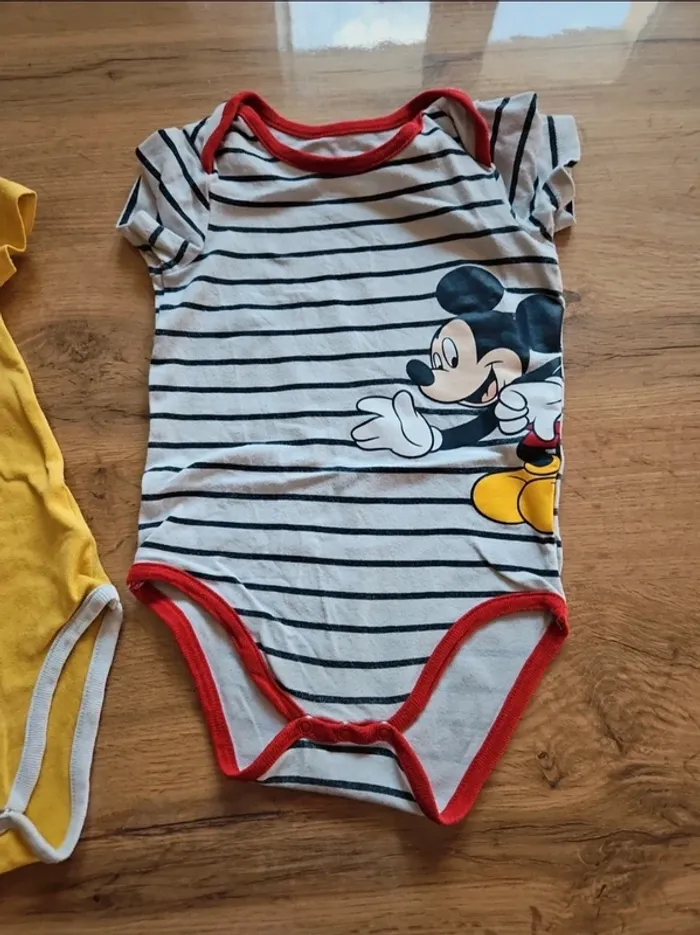 Body lot de 2 disney mickey orchestra 18 mois - photo numéro 5