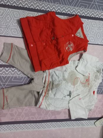 Ensemble 3 pièces bébé garçon