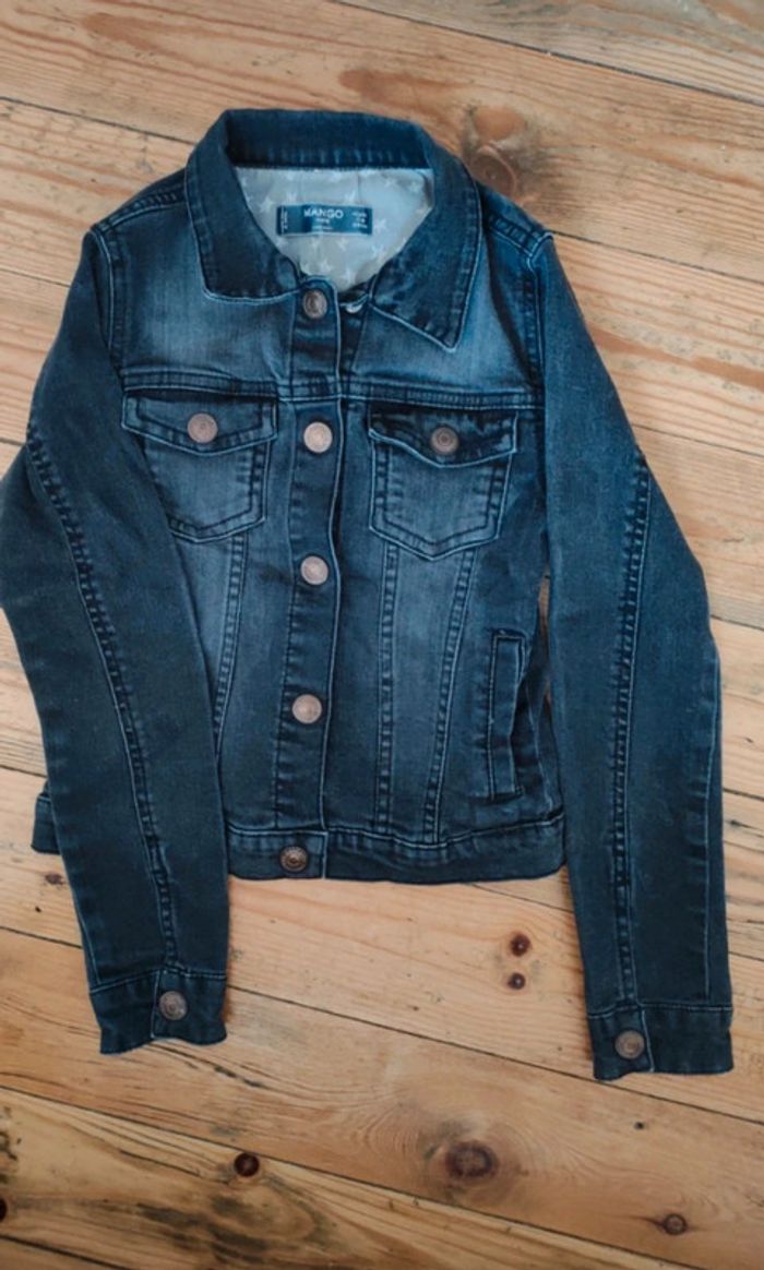 Veste en jean 7/8 ans