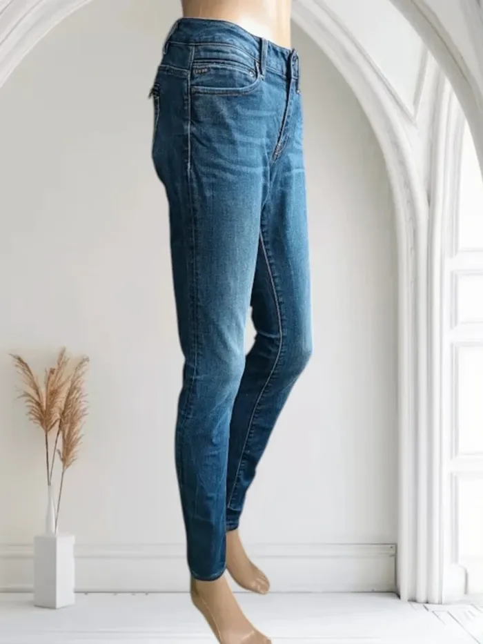 Jean G-Star raw coupe skinny mid ,taille mi-haute ,stretch - photo numéro 2