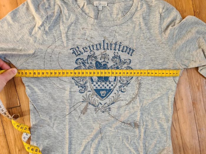 T-shirt manches 3/4 taille 42 44 - photo numéro 7