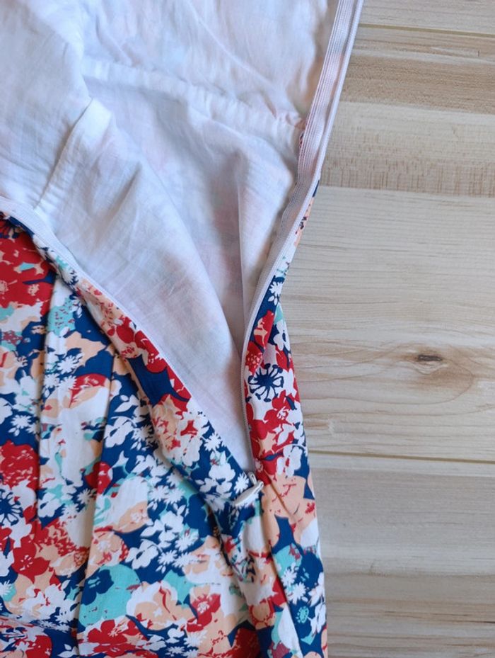 Robe d'été fleuri bretelle camaïeu t40-42 - photo numéro 5