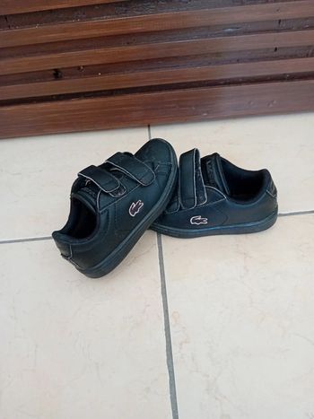 Basket Lacoste t.23 🖤🩶