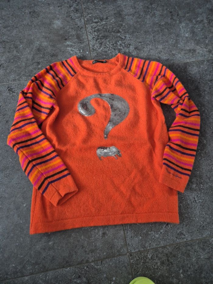 Pull femme mise au green