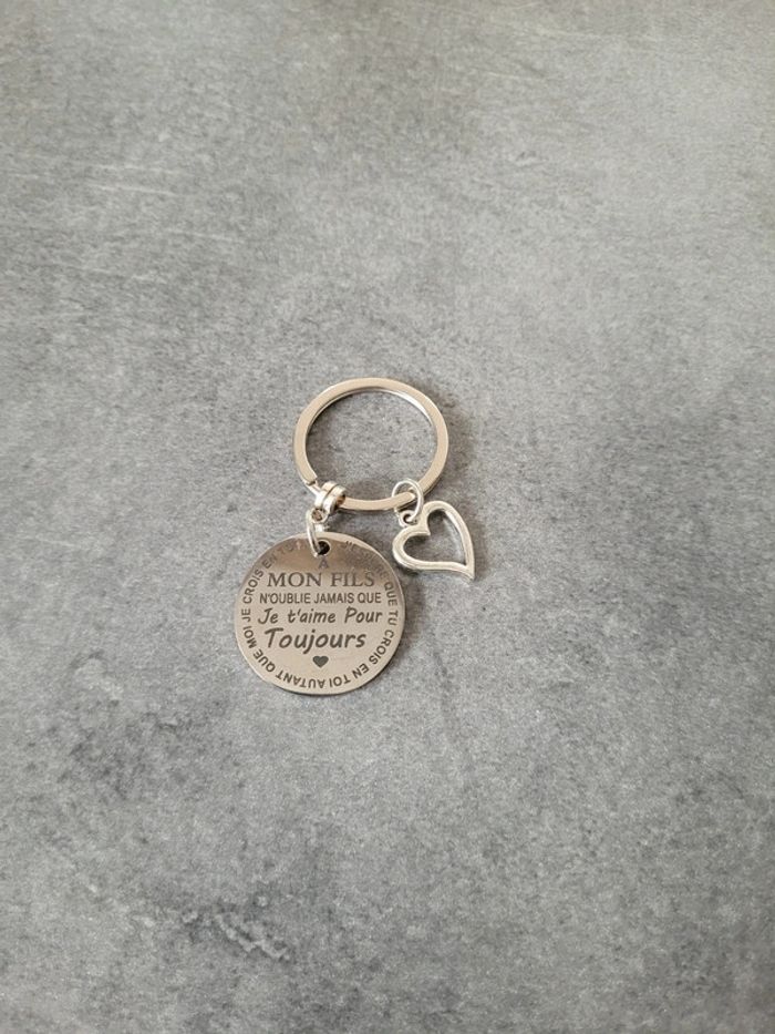 Porte clés "mon fils"