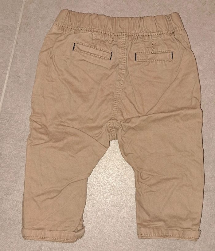 Pantalon beige Obaïbi 6 mois - photo numéro 4