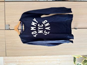 Sweat Tommy Jeans bleu marine – Taille S (relaxed fit)