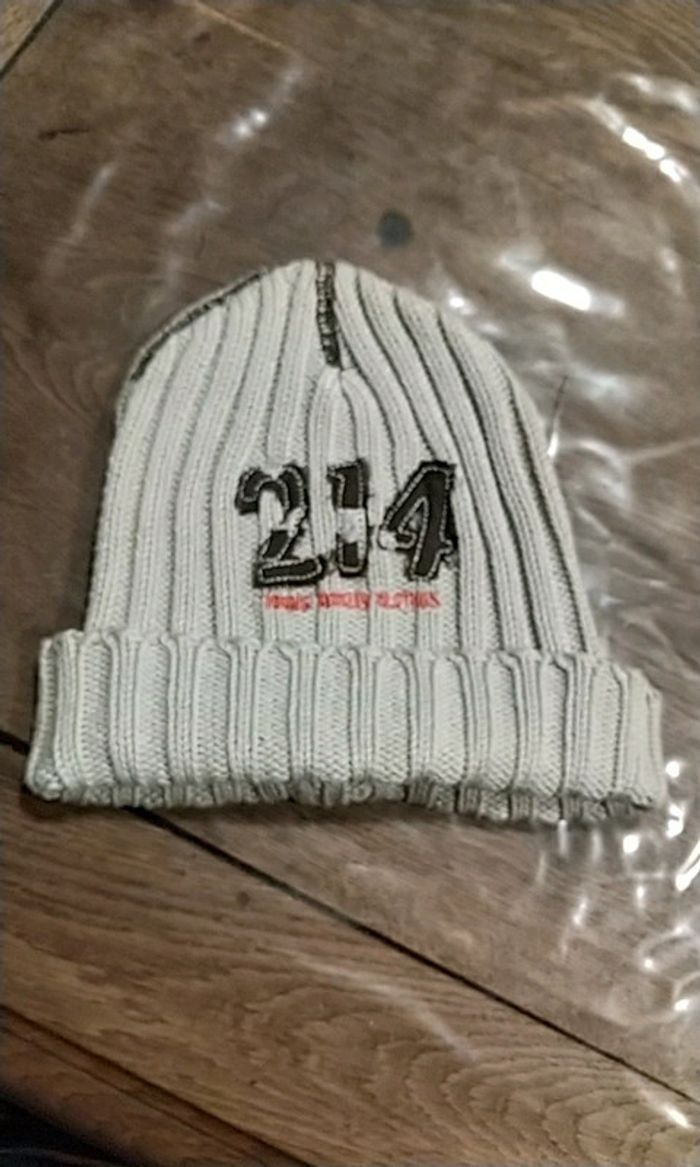 Bonnet beige 4-5ans