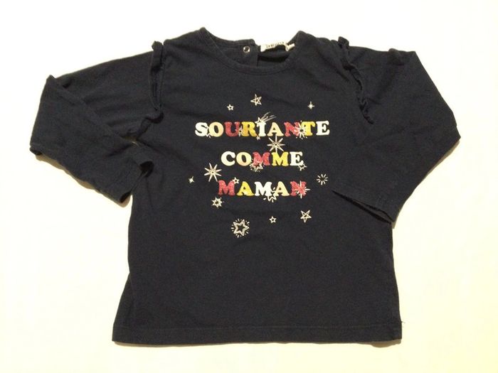 T shirt manches longues 24 mois