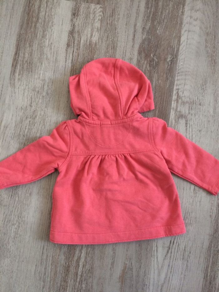 Gilet fille a capuche - photo numéro 3