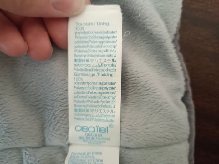 Manteau d'hiver gris - 12 mois - photo numéro 5