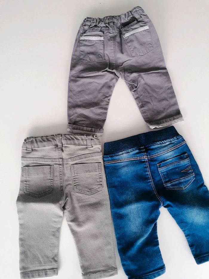 Lot 3 pantalons T 6 mois garçon 👶 - photo numéro 5
