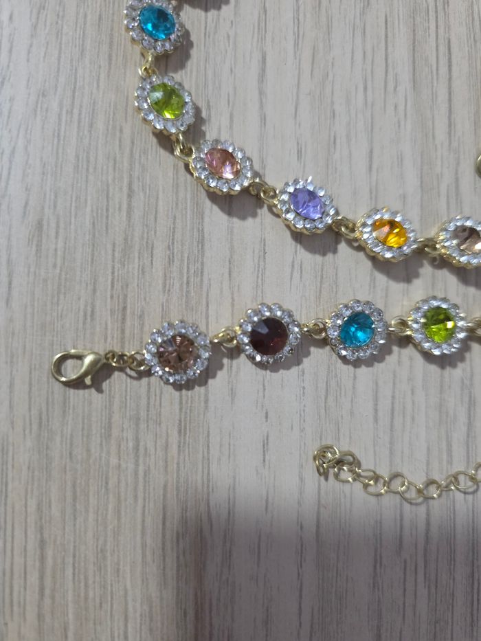 Ensemble collier et bracelet - photo numéro 3