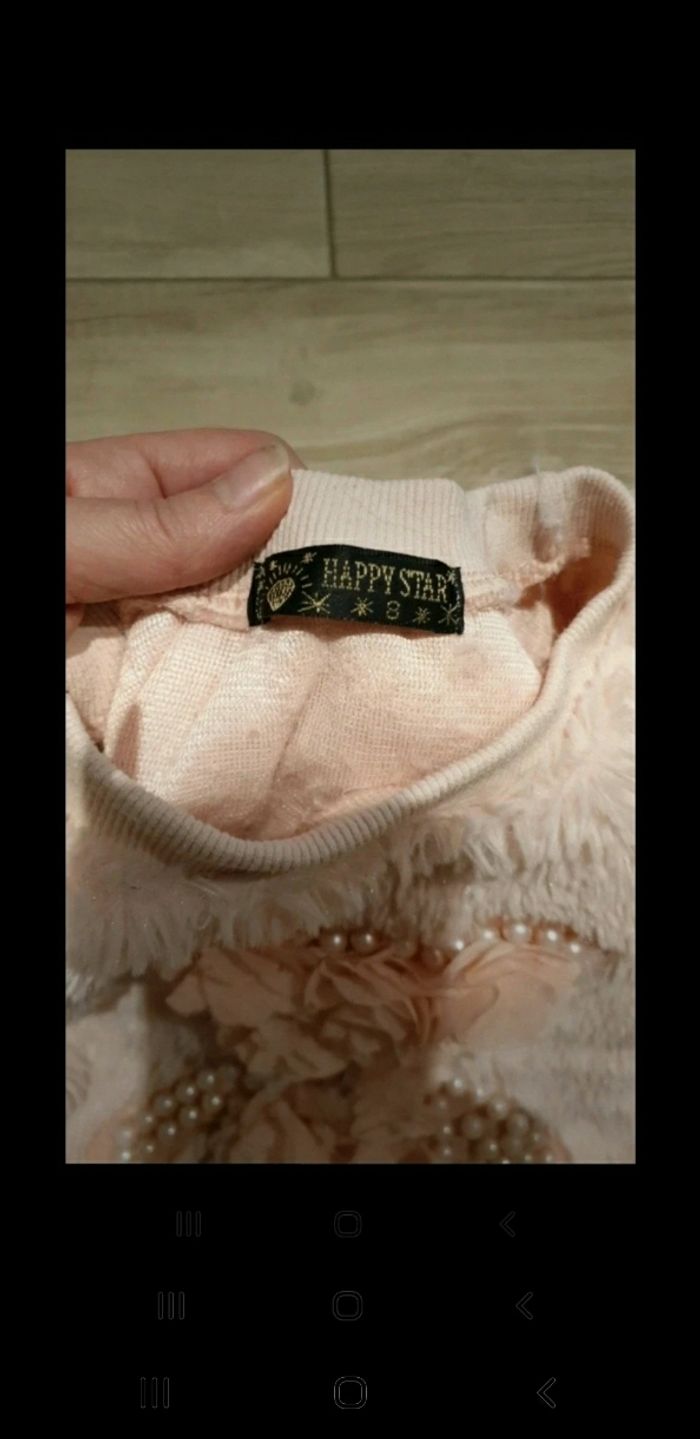 Sweat moumoute fille 7/8 ans - photo numéro 3