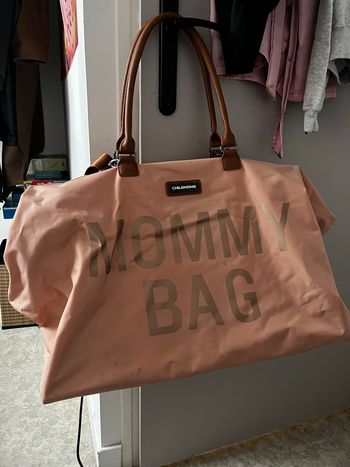 Sac à langer Childhome – Mommy Bag – Rose saumon
