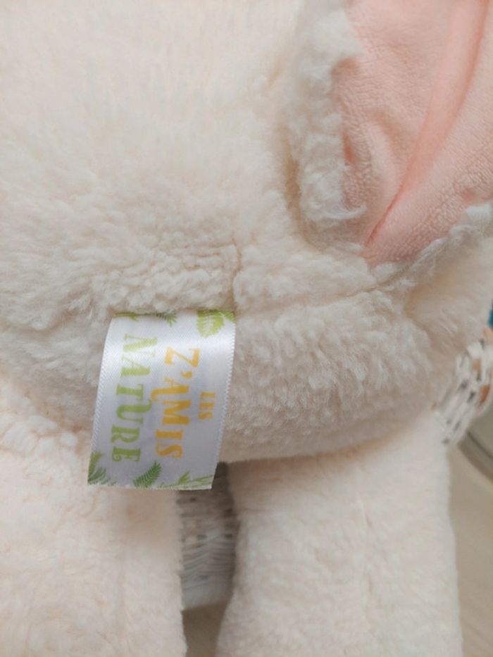 Les z'amis nature - belle peluche lapin - photo numéro 5