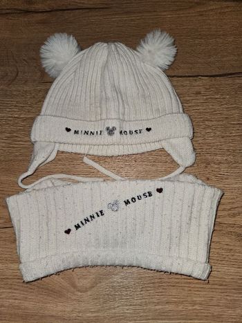 Bonnet et tour de cou mixte