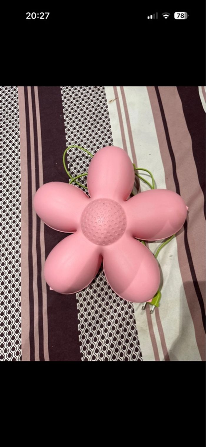 Lampe fleur - photo numéro 2