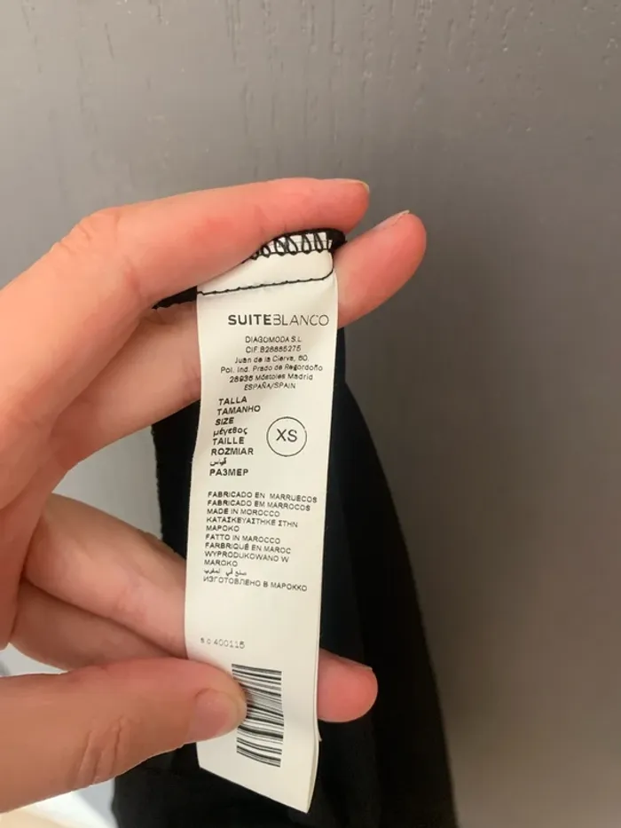 Robe noir Suite Blanco - Taille XS - photo numéro 5