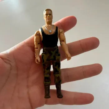 Figurine gi joe street fighter guile vintage