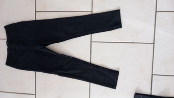 Pantalon tregging noir la halle 8 ans fille
