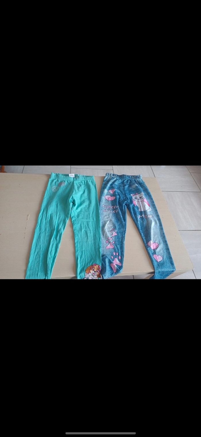 Lot de 8 leggings fille - photo numéro 2