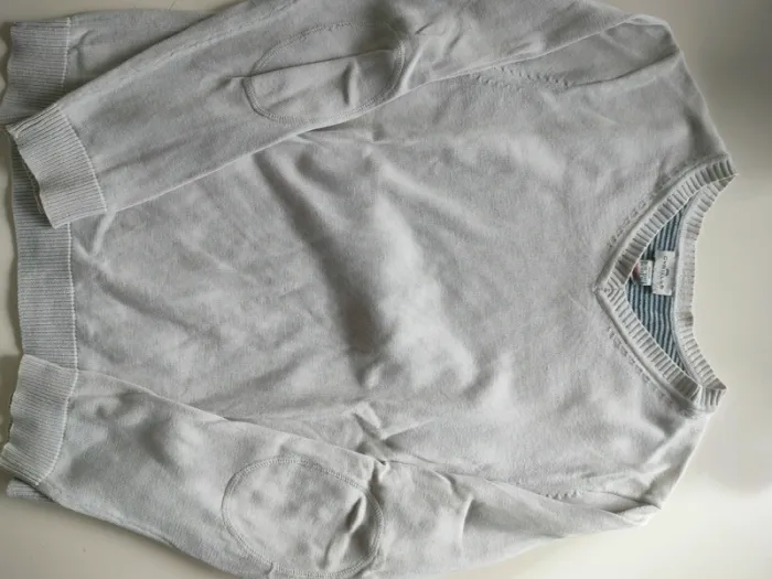 Pull beige Cyrillus 10ans - photo numéro 3