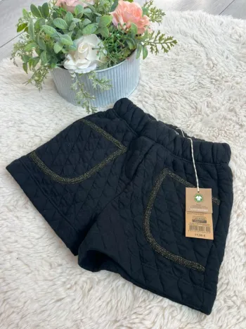 Short fille coton