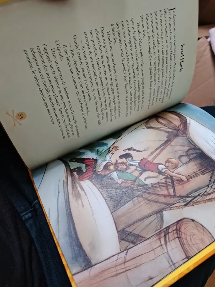 L.ile au trésor robert Louis Stevenson parfait état - photo numéro 3