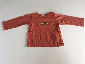 T-shirt bébé orange 9M
