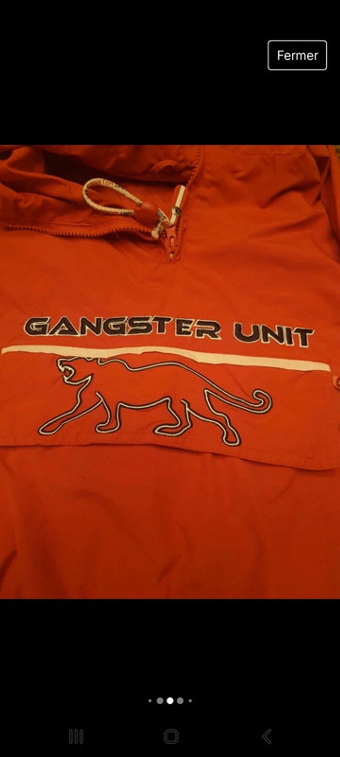 Veste coupe vent homme Gangster unit t XL - photo numéro 12