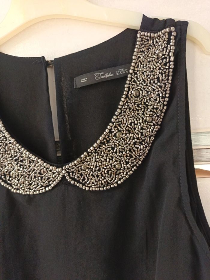 Petite robe noire Zara t.S - photo numéro 2