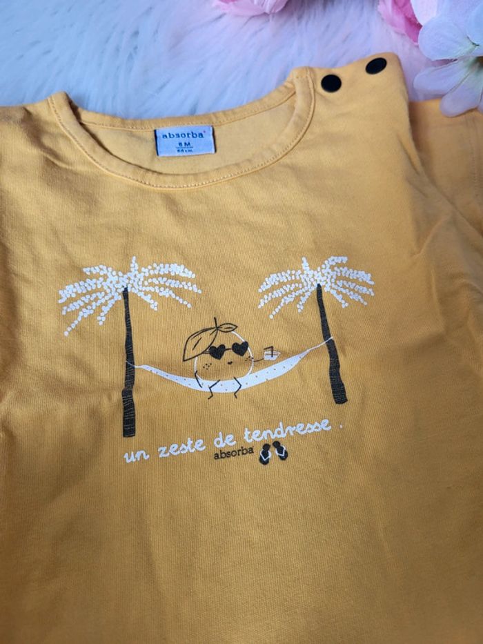 T-shirt absorba 6mois - photo numéro 4