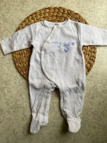 Pyjama blanc mixte Brioche