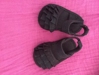 Chaussure été bb 0/3 mois bleu marine