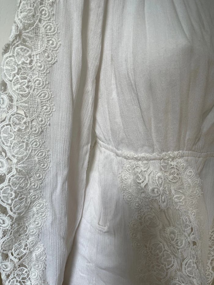 Combinaison short en dentelle - photo numéro 9