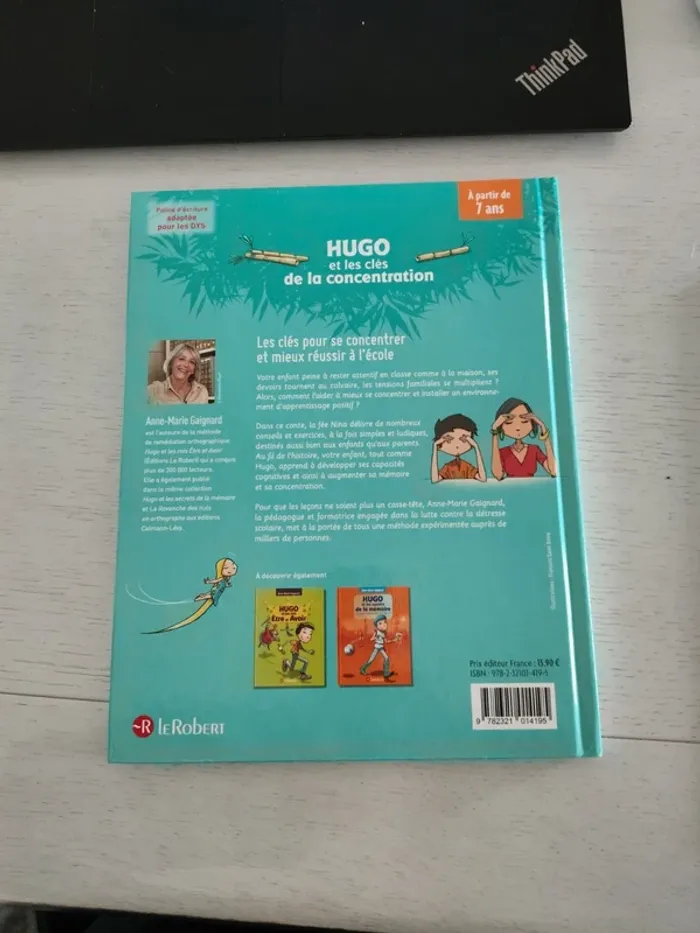 livre Hugo et les clés de la concentration - photo numéro 5